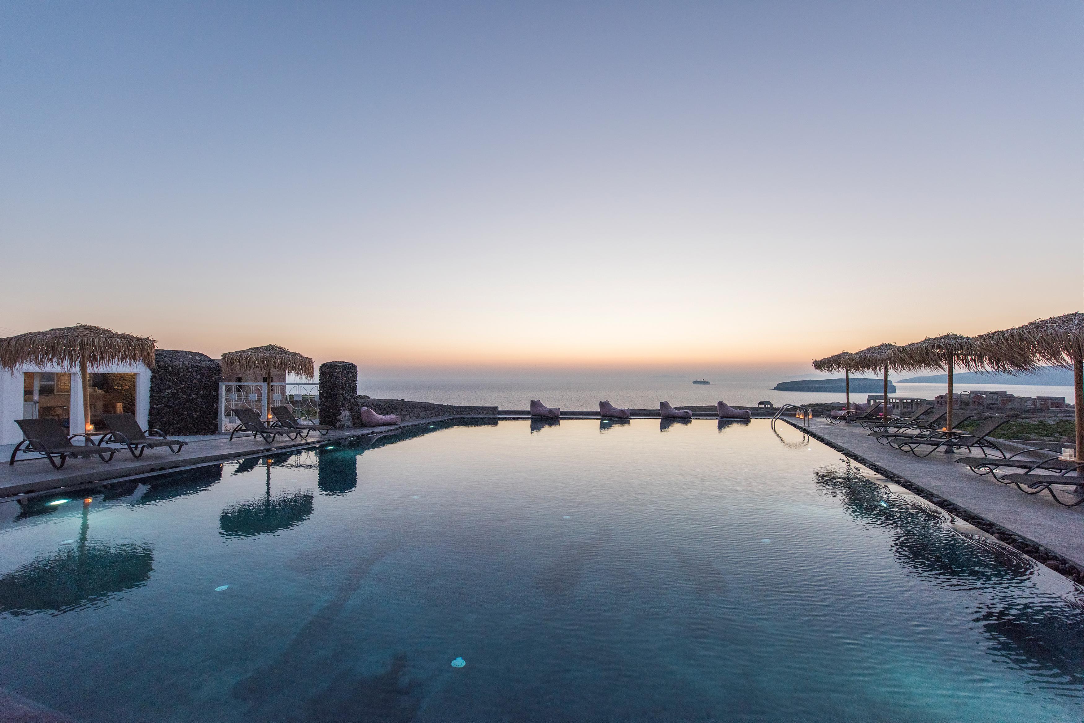 Sunset Faros Hotel Akrotírion Exterior foto